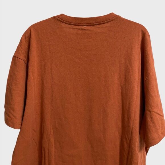 NWT Urban Outfitters Dia Pacheco X Golden Hour T-Shirt Women's XL Brown Artsy - Picture 9 of 15